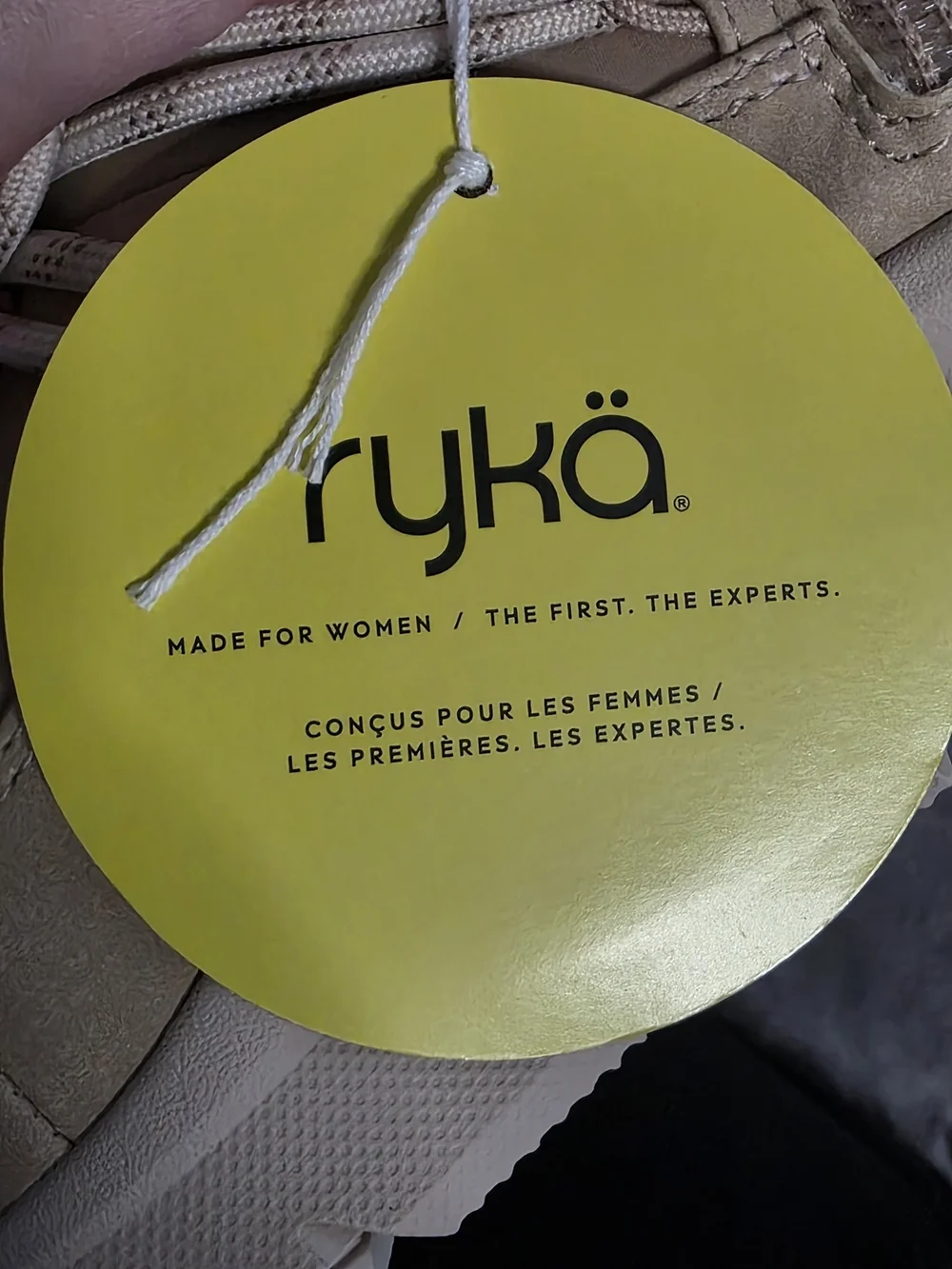 Wide Ryka Charisma RykäRepel Wide Waterproof Sneakers NWB 6.5W Latte